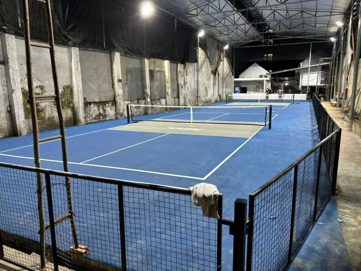 Sân Pickleball Nam Đồng sở hữu mặt bằng ổn, không gian thoáng đãng
