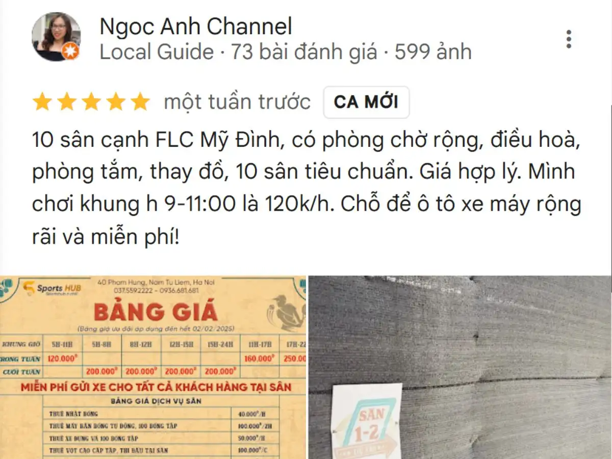 Đánh giá của người chơi tại SportsHub