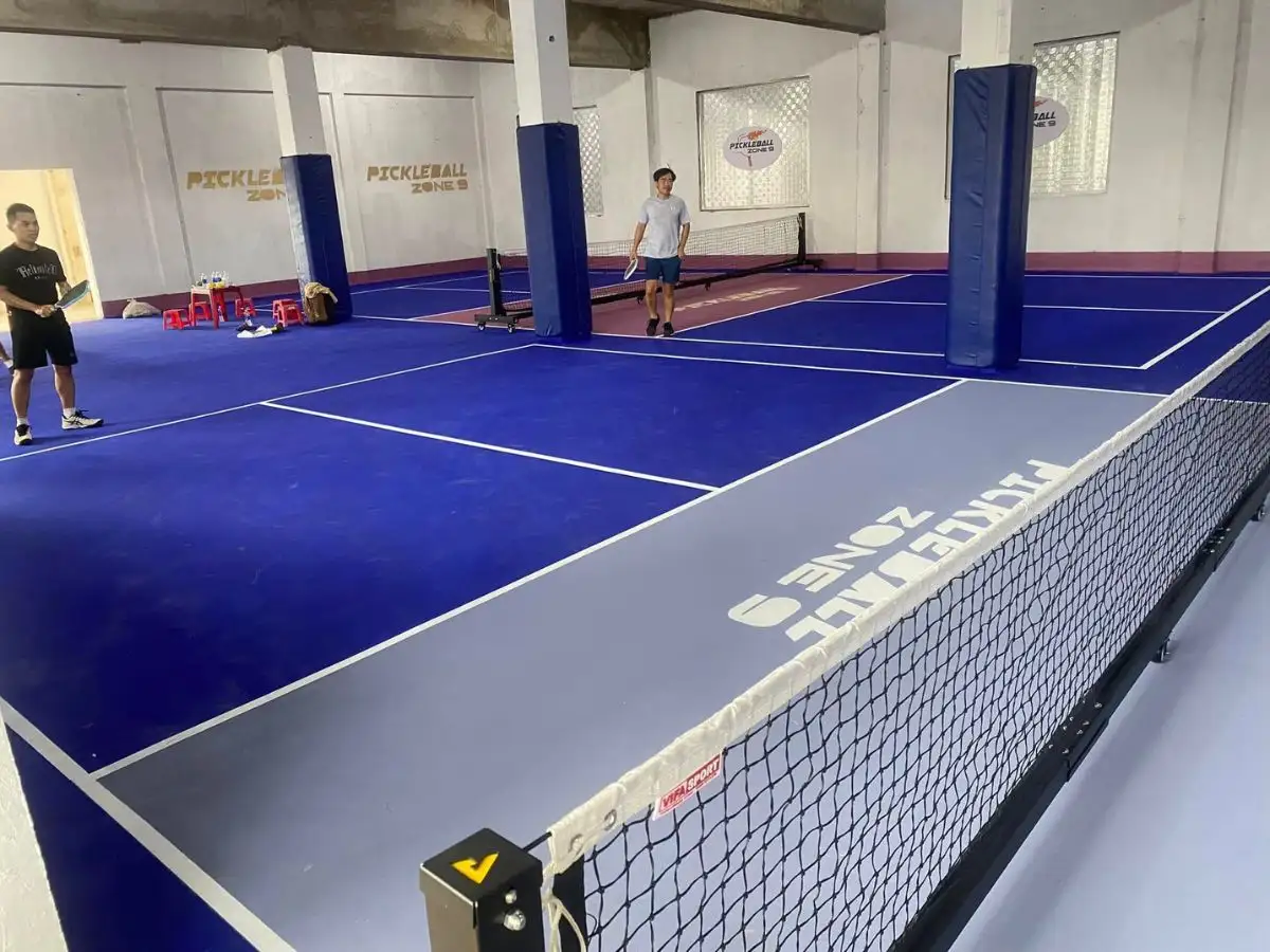 Sân Pickleball Zone 9 trên đường Trần Thánh Tông nằm ở khu vực sôi động, dễ di chuyển