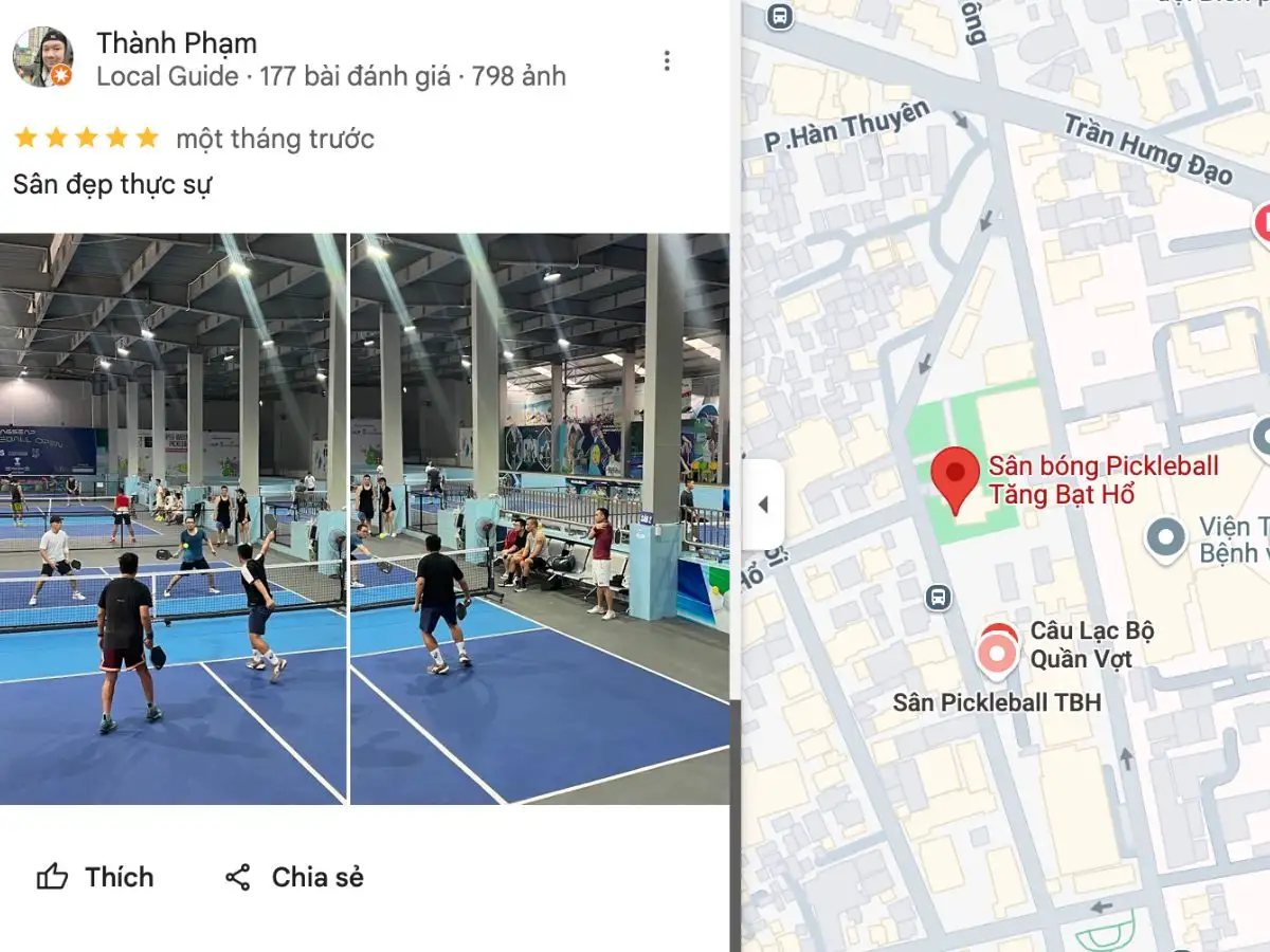 Tổng hợp những đánh giá Sân Pickleball Số 1 Tăng Bạt Hổ 