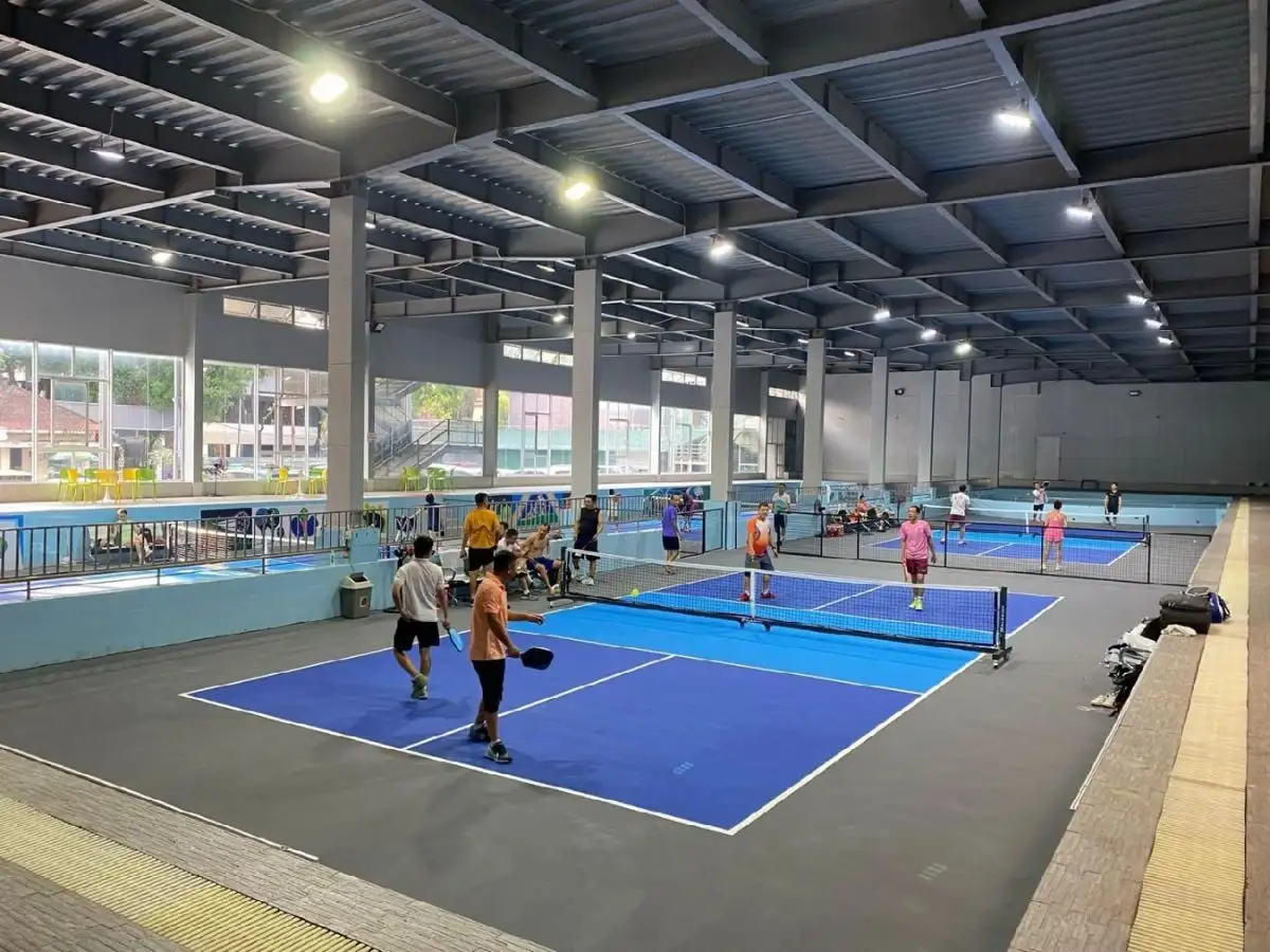 Sân Pickleball Số 1 Tăng Bạt Hổ nằm ở vị trí đắc địa ngay trung tâm quận Hai Bà Trưng