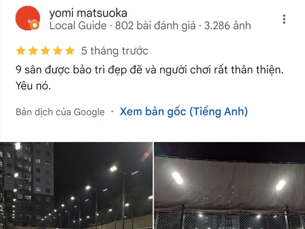Đánh giá của người chơi về Sân Pickleball Pickleball 163 Trần Hòa