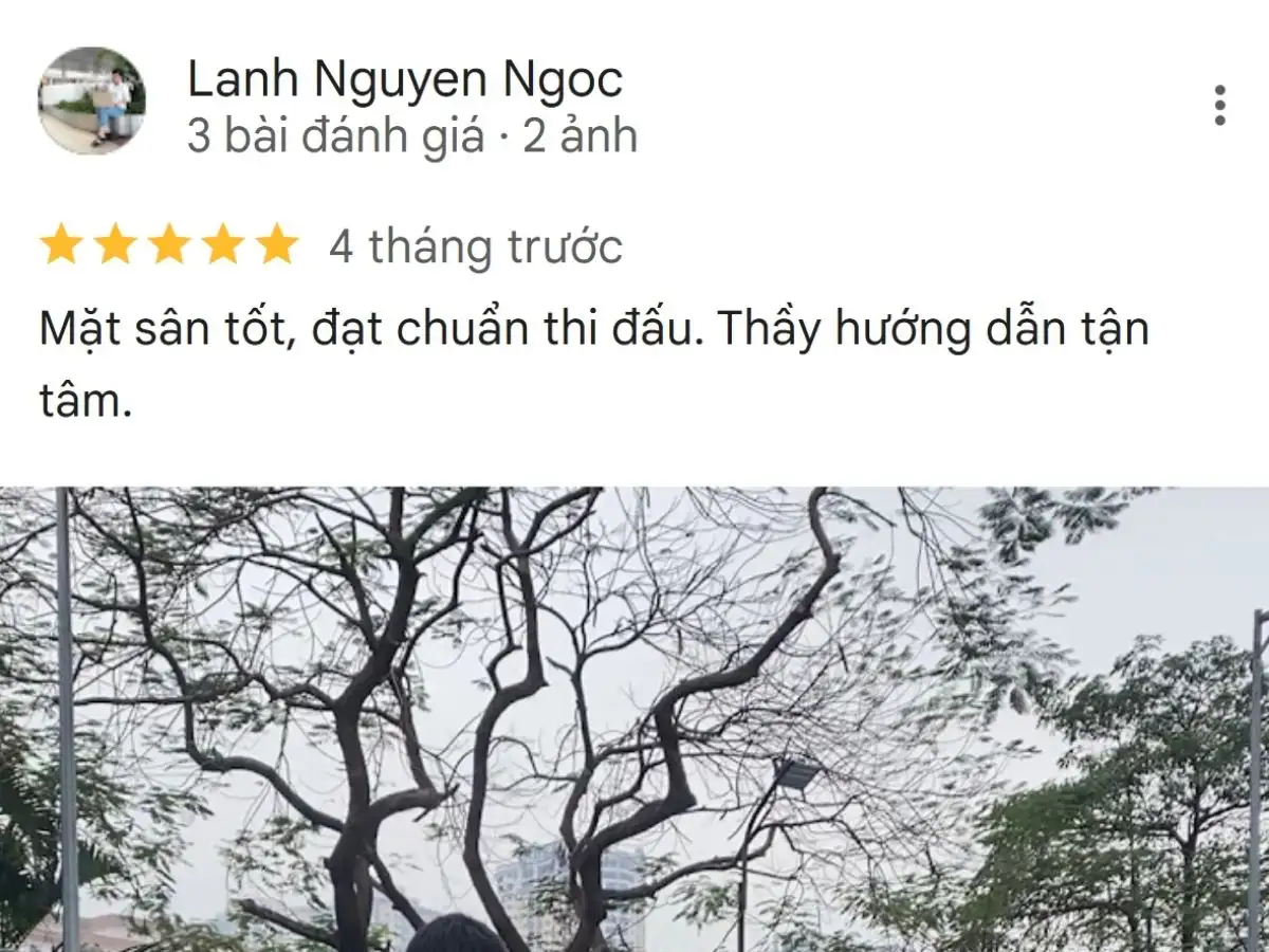 Đánh giá của người chơi về Sân Pickleball-X2