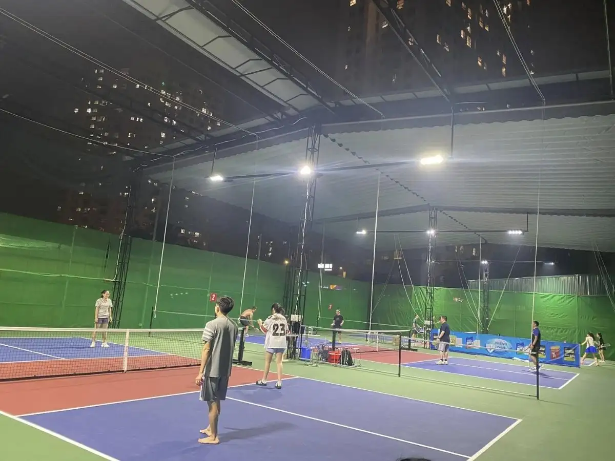 Cụm sân Tennis và Pickleball New World