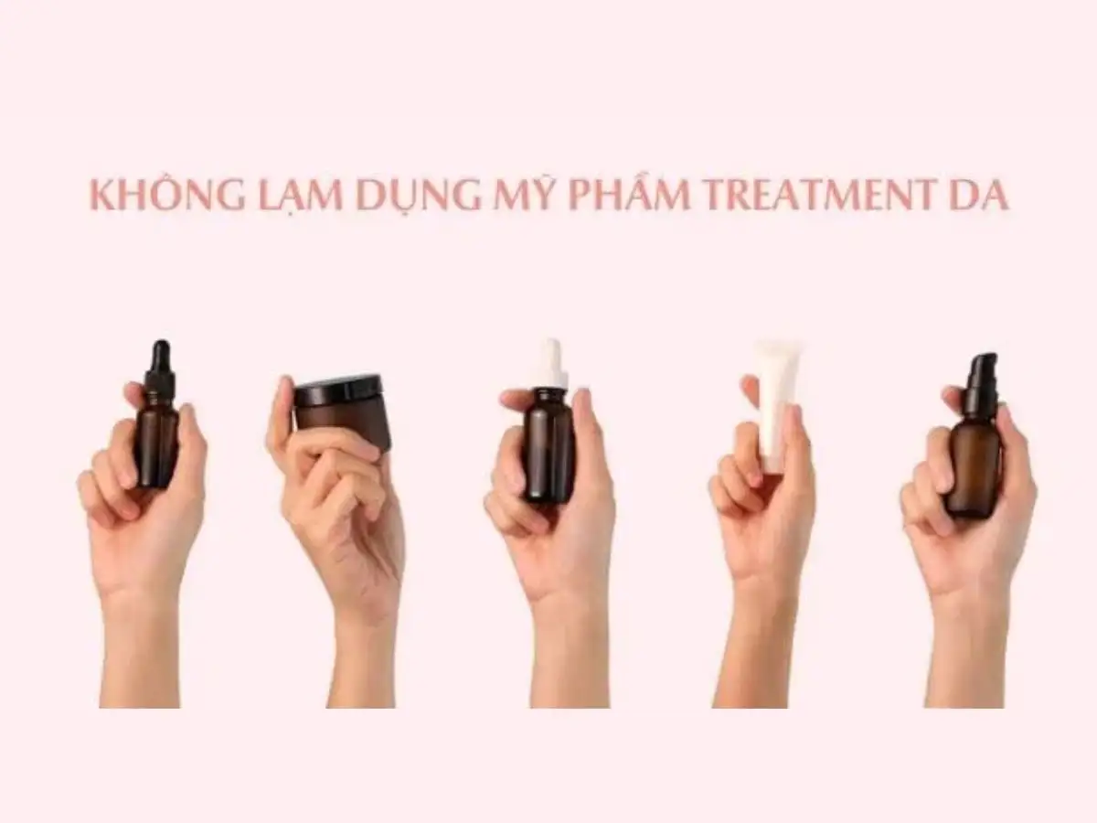 Không nên dùng AHA/BHA và Retinoids TRONG CÙNG MỘT BUỔI