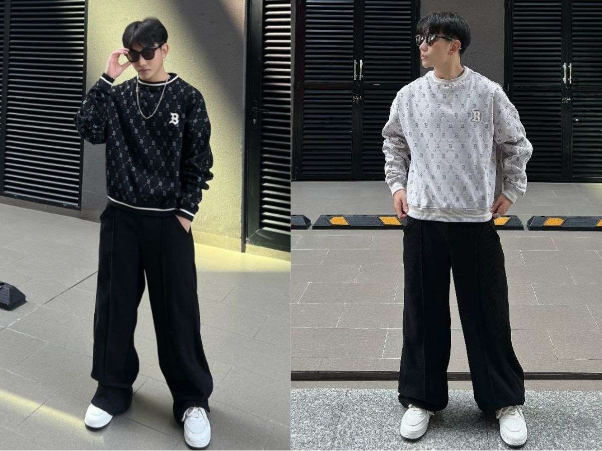 Xu hướng sử dụng logo hoặc monogram lặp lại làm họa tiết trên trang phục không còn quá xa lạ