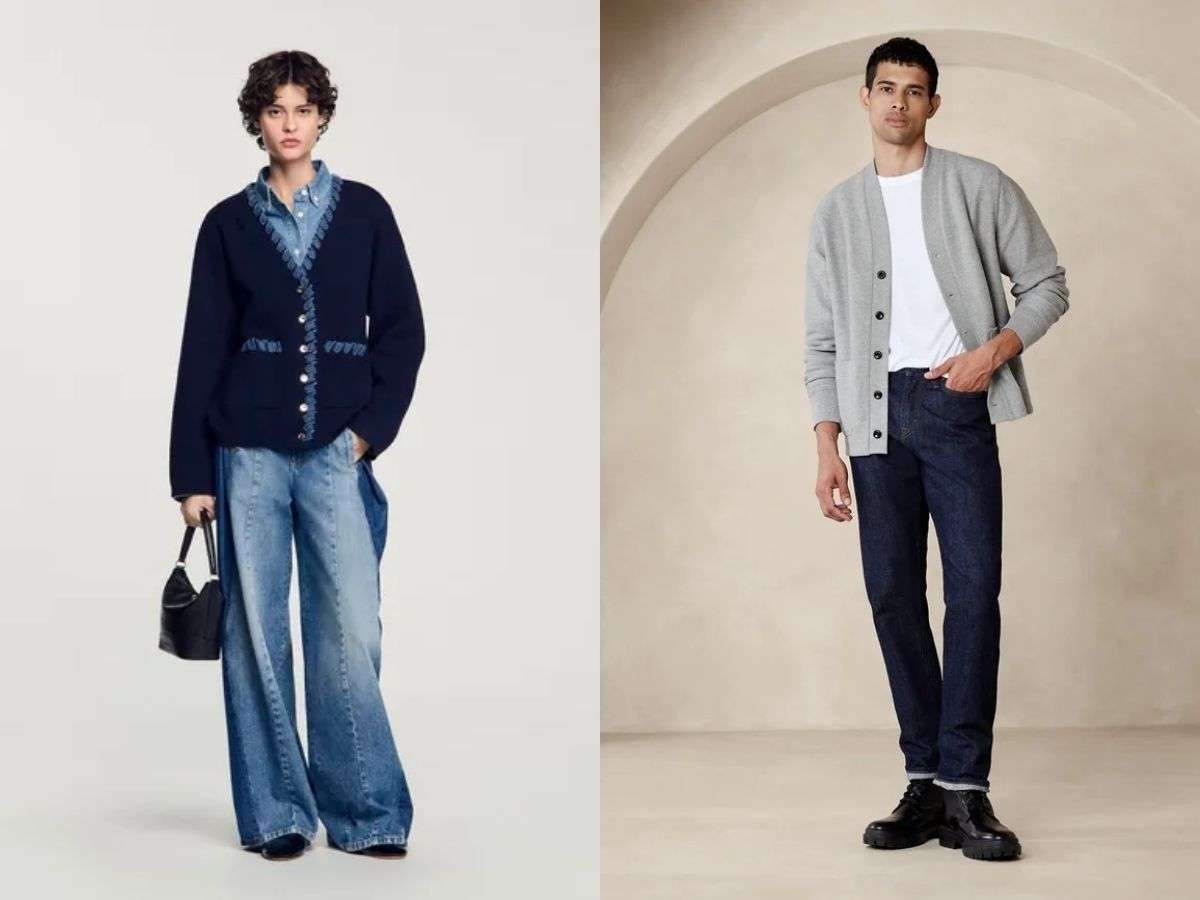 Có thể layering áo len hoặc cardigan để tạo set đồ thoải mái