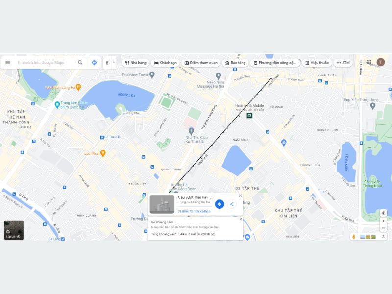 cách đo quãng đường chạy bộ trên google maps