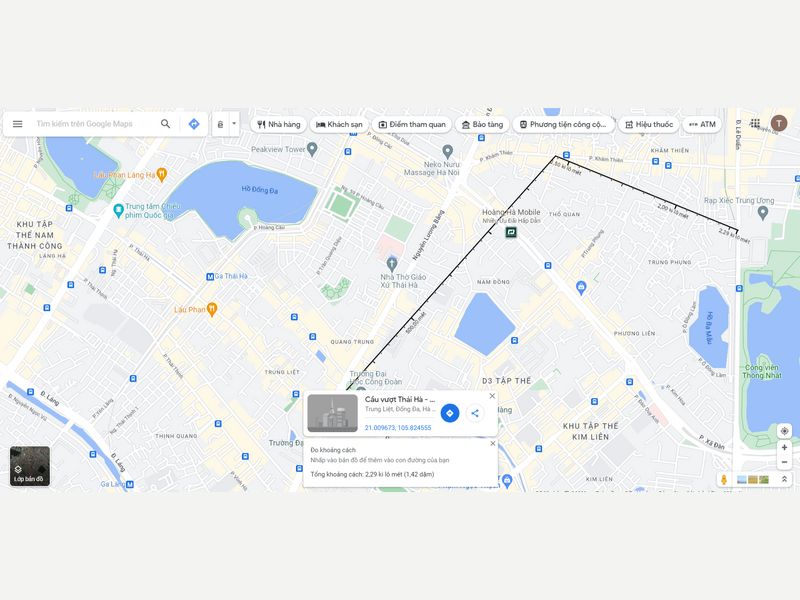 cách đo quãng đường chạy bộ trên google maps bằng máy tính