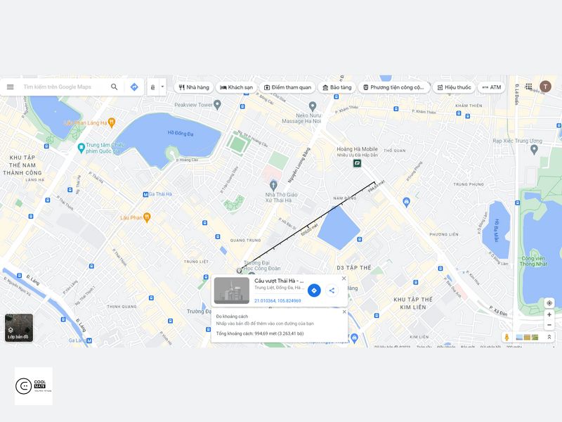 đo quãng đường chạy bộ trên google maps