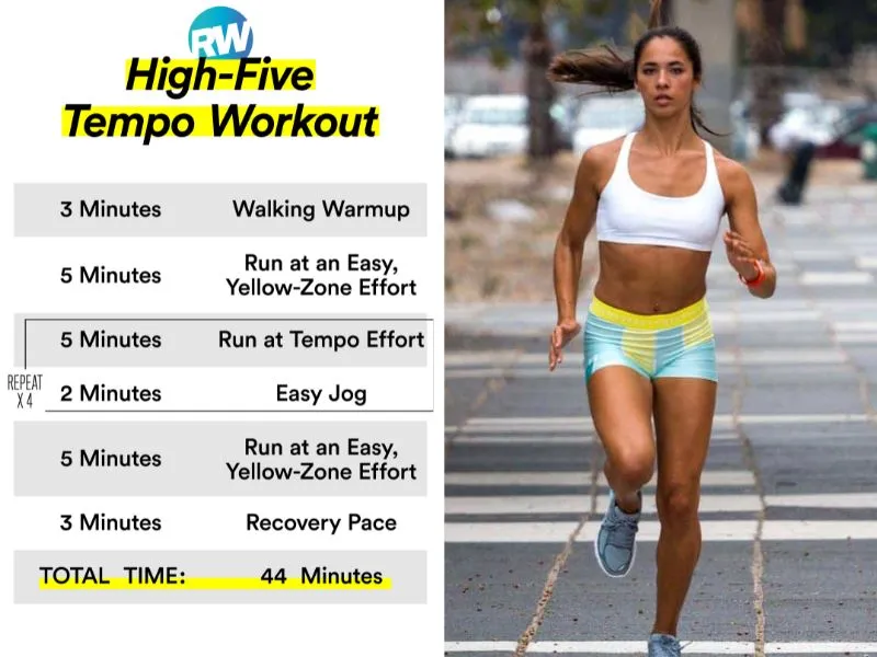 Bài tập High-Five Tempo Run