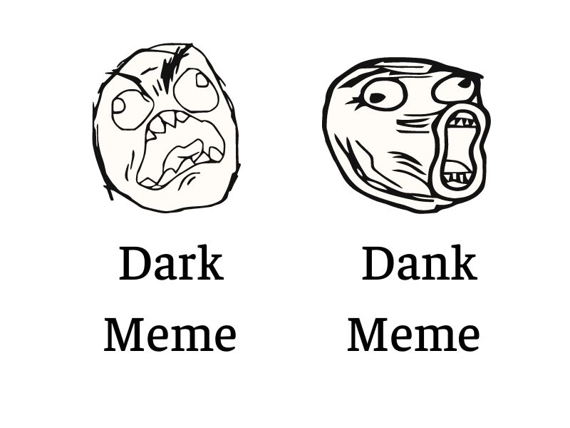 Ví dụ về Dank meme - một hình ảnh hài hước dễ hiểu, thu hút nhiều người.