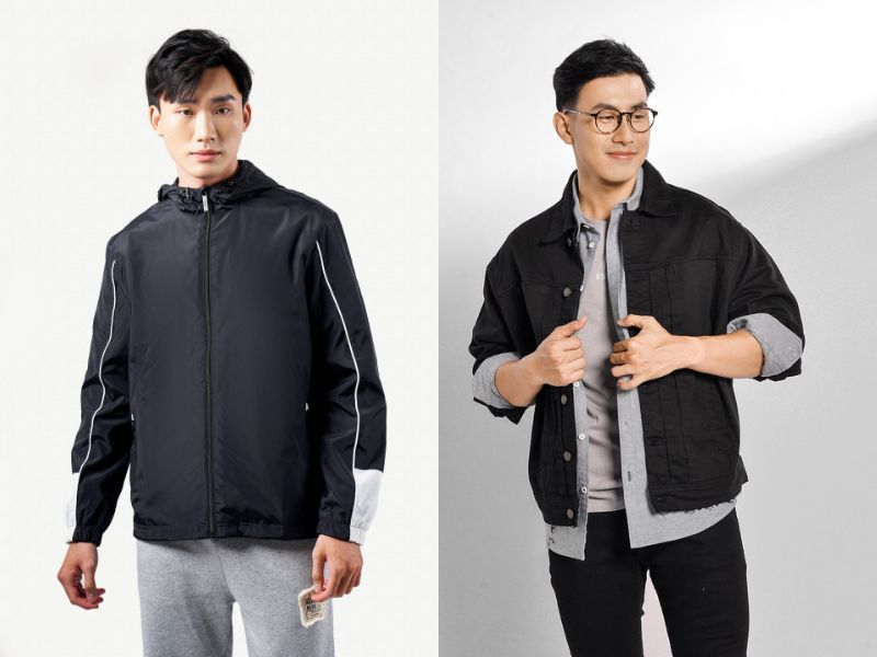 mẫu áo jacket Routine