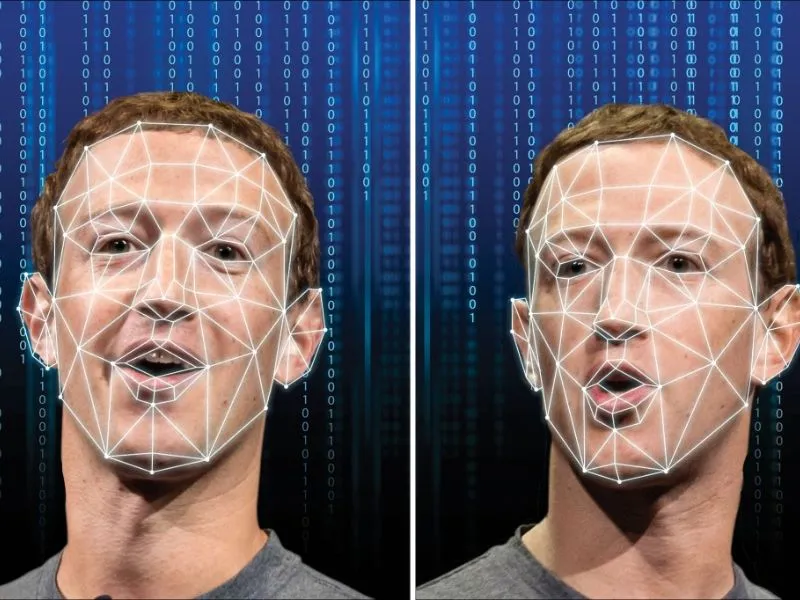 Kỹ thuật đối chiếu 3D được sử dụng trong phần mềm Deepfake