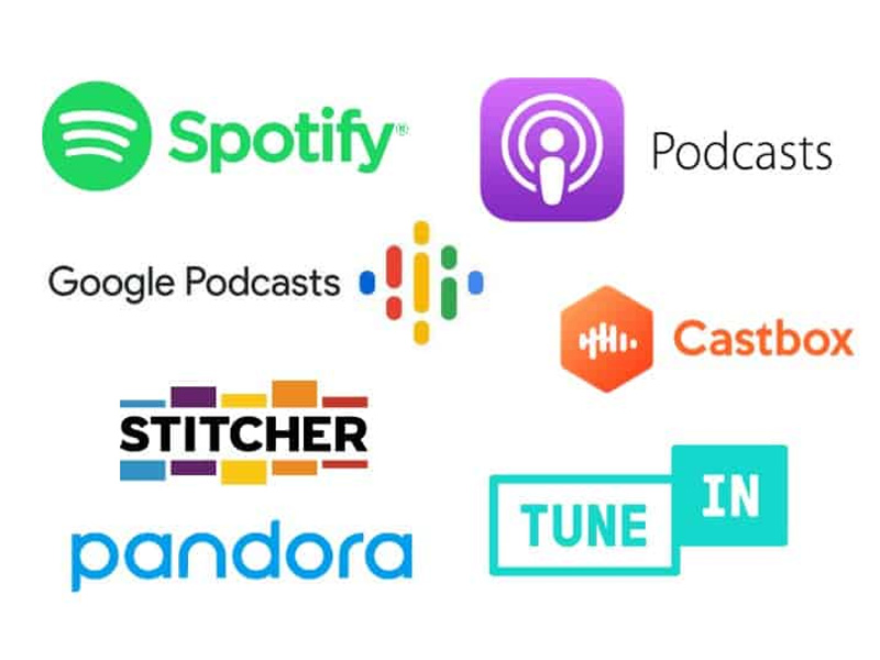 Một số nền tảng nghe Podcast phổ biến