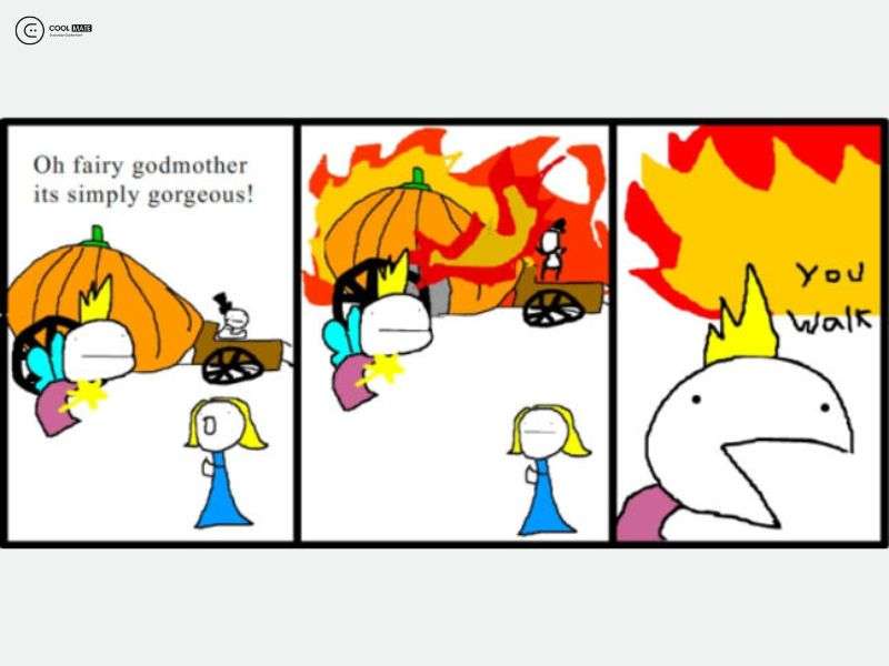 Hình ảnh minh họa webcomic Flork of Cows khi mới ra mắt