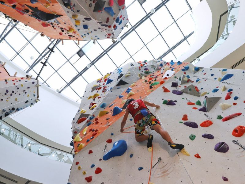 Climbing cần có sự linh hoạt, uyển chuyển của tay chân