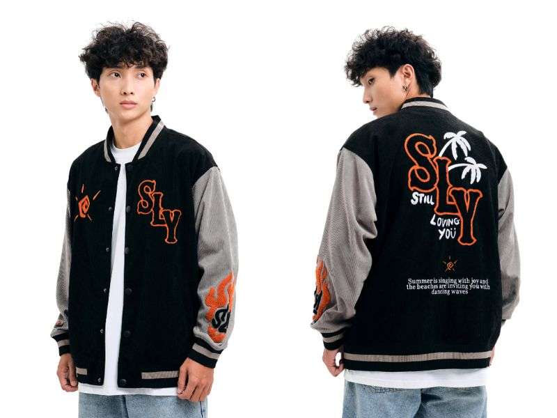 Top 12 mẫu áo khoác varsity jacket local brand giá rẻ chất lượng Coolmate