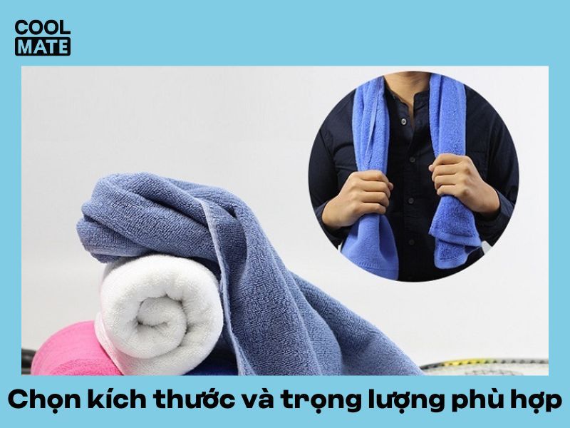 Chọn kích thước và trọng lượng phù hợp với nhu cầu và sở thích