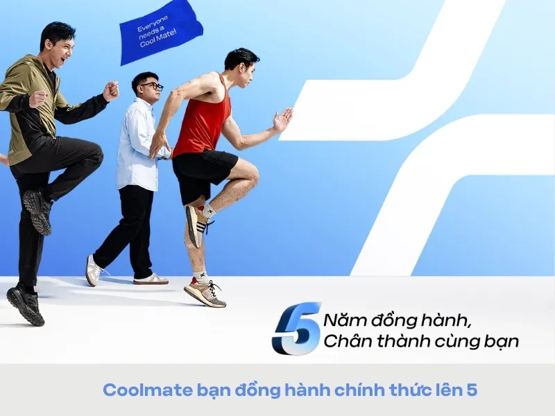 5 năm đồng hành, chân thành cùng bạn!