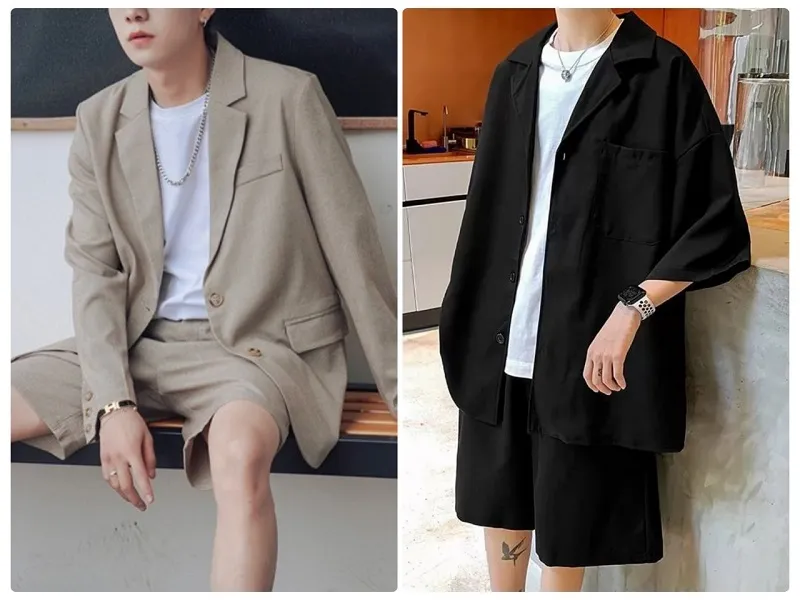 Phối hợp cùng với blazer