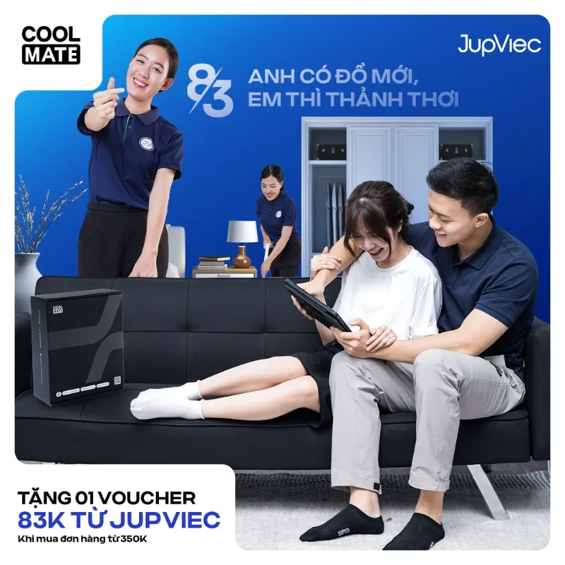 Với Coolmate, cả phái yếu và phải mạnh đều cần được hưởng những đặc quyền riêng