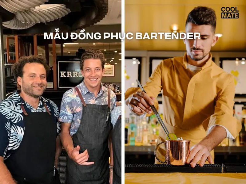  đồng phục Bartender 