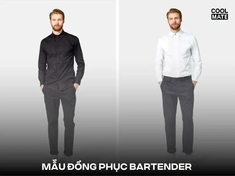  đồng phục Bartender 