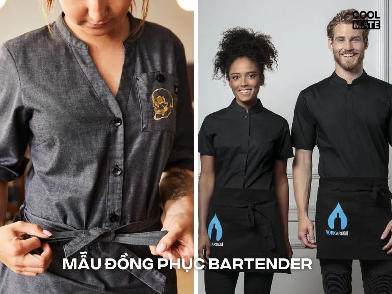  đồng phục Bartender 