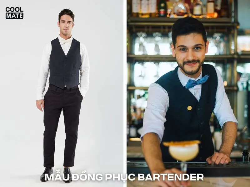  đồng phục Bartender 