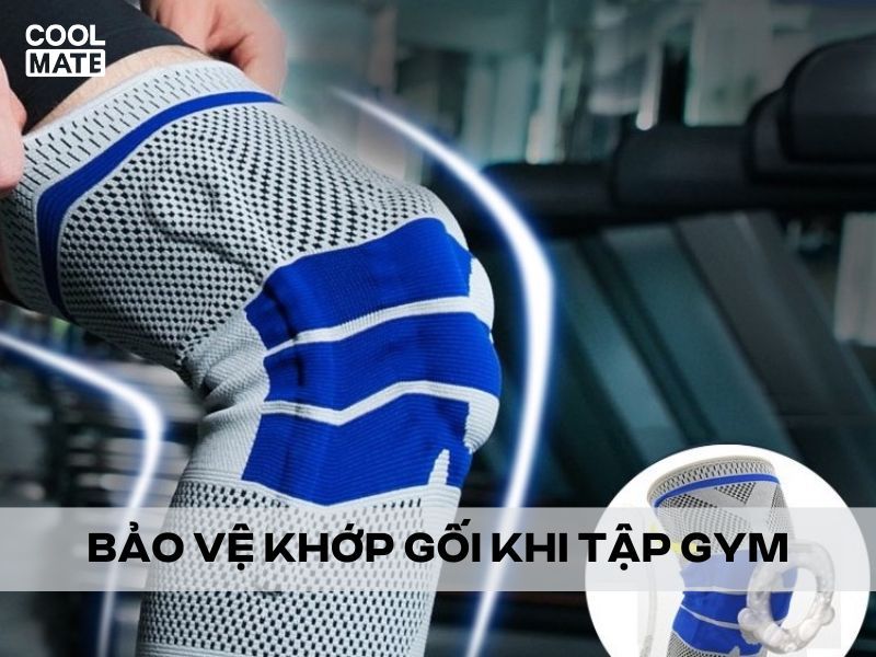 Vai trò của bó đầu gối khi tập gym - Bảo vệ khớp gối 