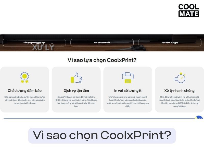 CoolxPrint - một đơn vị may đồng phục uy tín, chất lượng cao