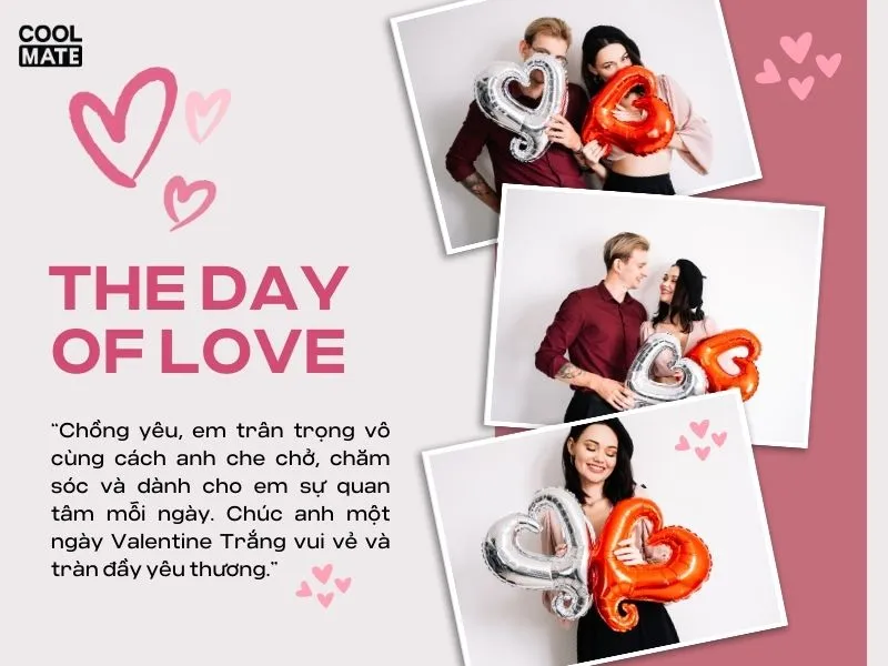 Gợi ý lời chúc Valentine Trắng 14/3 khiến chồng yêu "tan chảy"