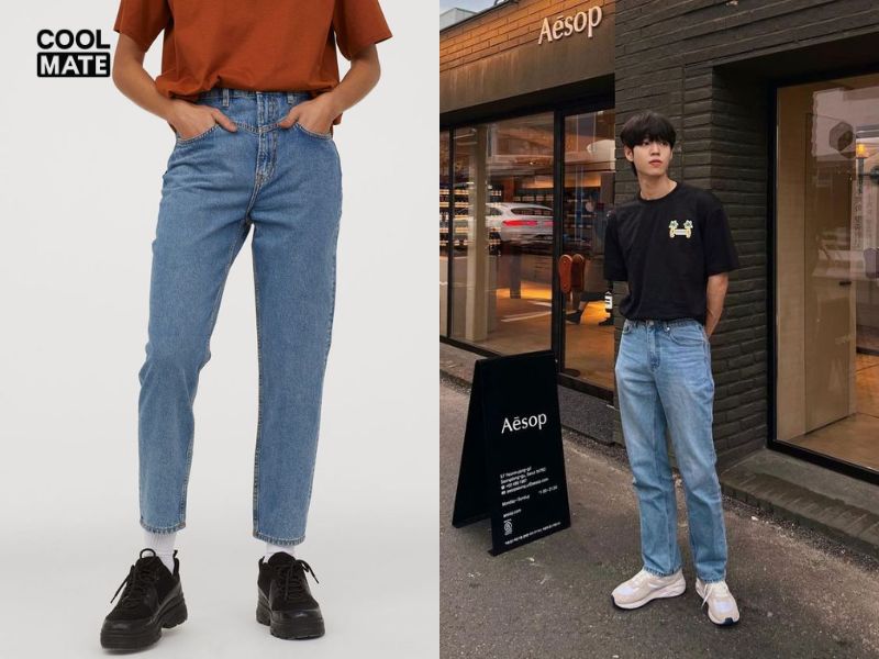 Skinny jean giúp tôn dáng ngoài ra rất dễ phối đồ