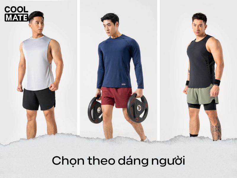 Cách chọn đồ tập gym theo dáng người