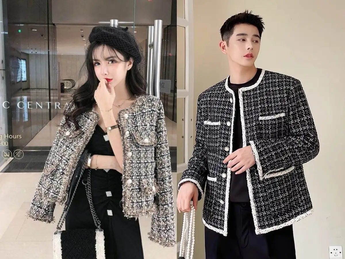 Áo khoác dạ Tweed là biểu tượng cho sự thanh lịch và thời trang đẳng cấp. Nguồn: Internet