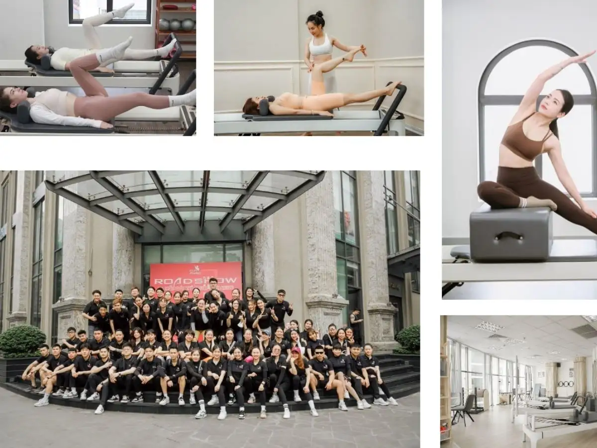 FourT Pilates sở hữu 11 cơ sở tại Hà Nội với không gian hiện đại
