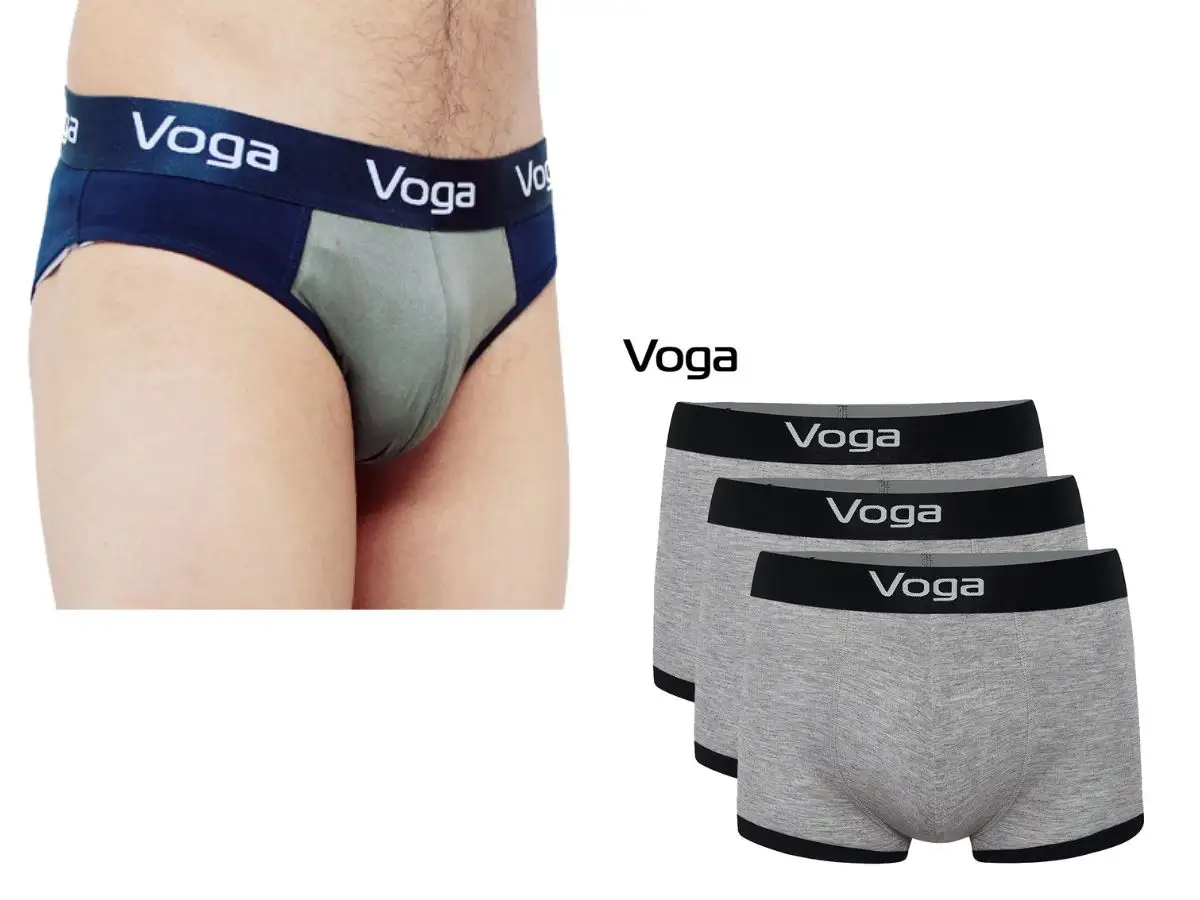Voga cung cấp 4 kiểu quần lót phù hợp với các chàng trai