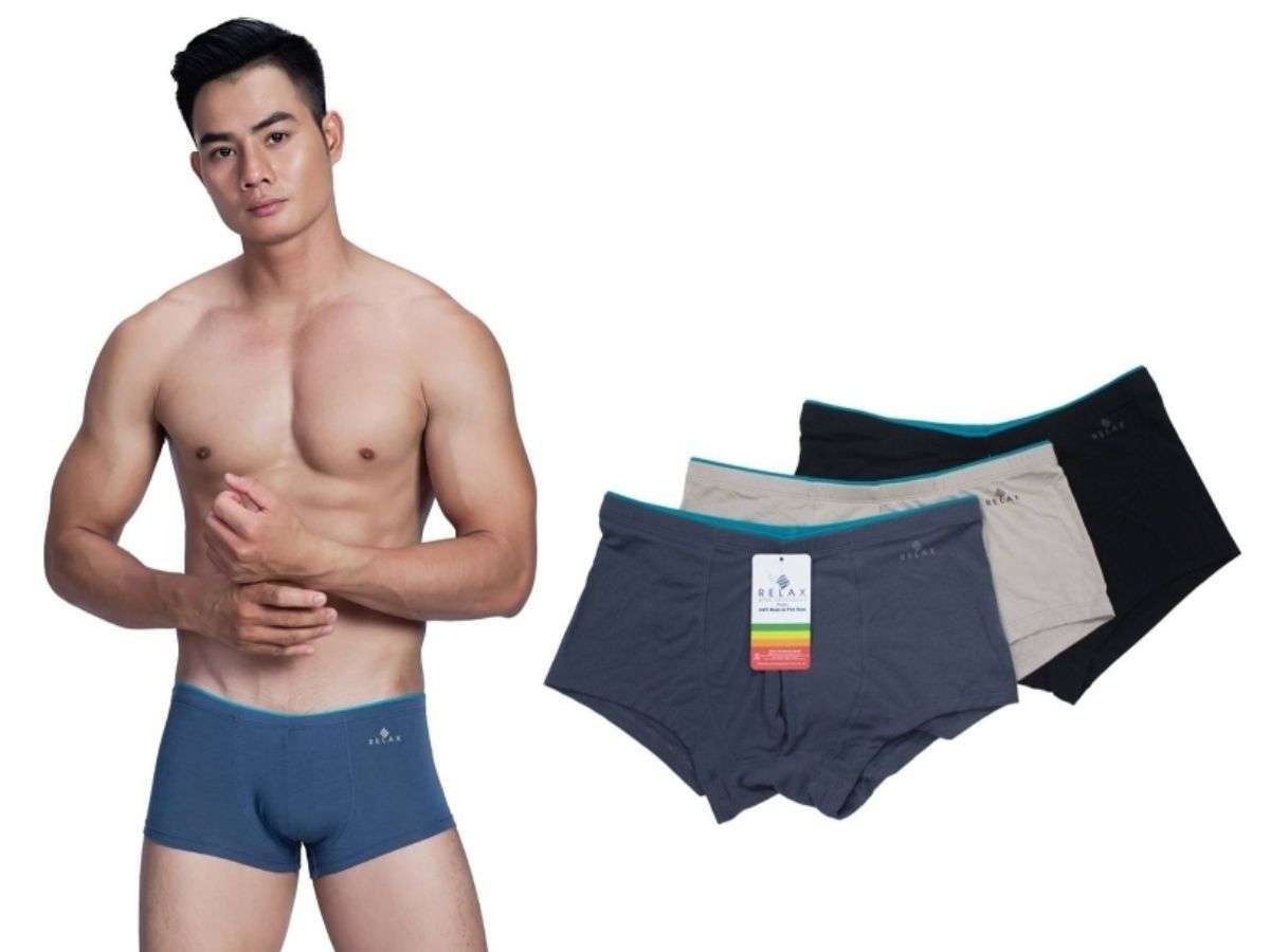 Bộ sưu tập quần lót nam của Relax đa dạng với nhiều kiểu dáng