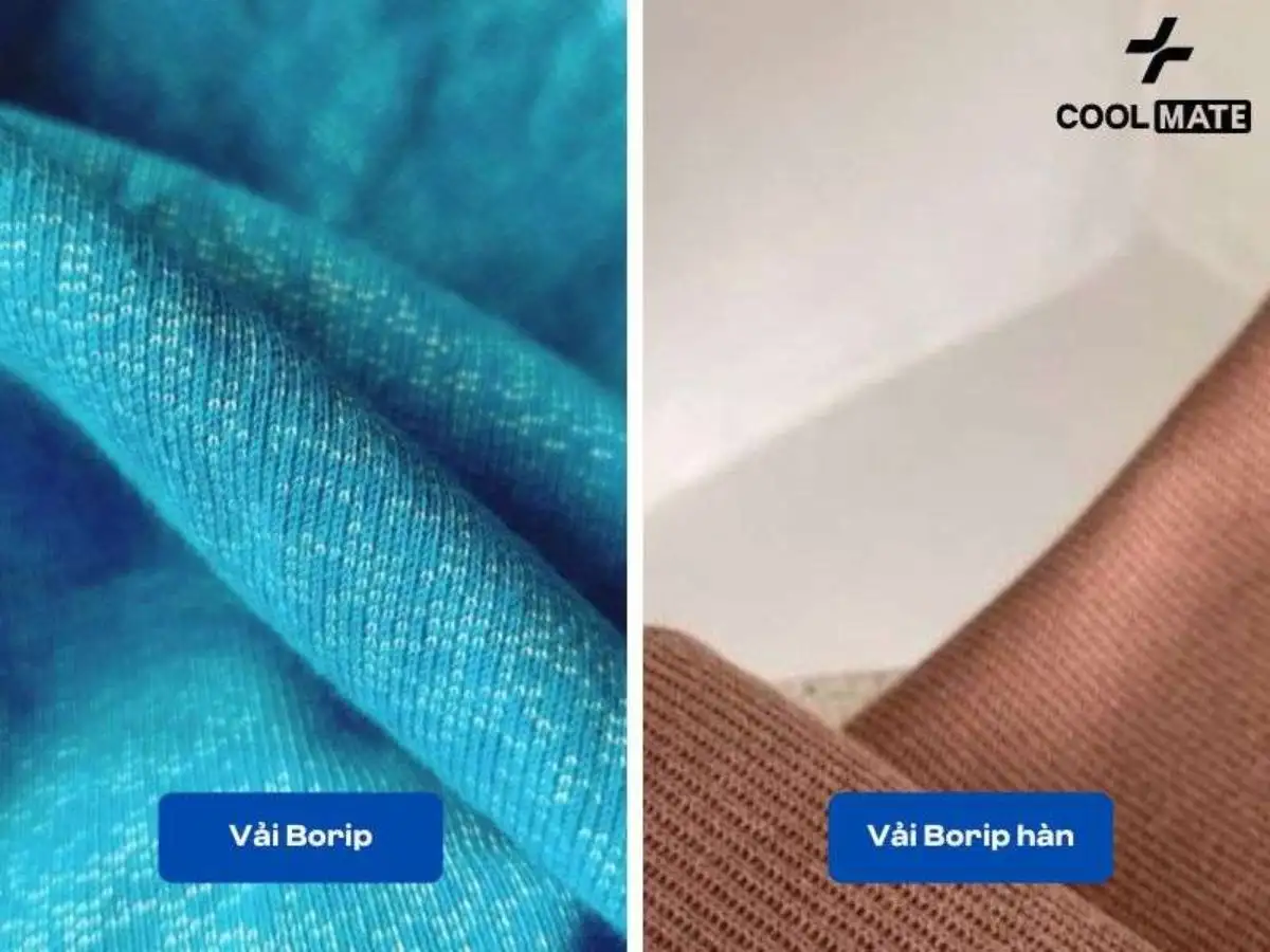 Vải Borip Hàn là loại vẻ nhẹ, thoáng khí
