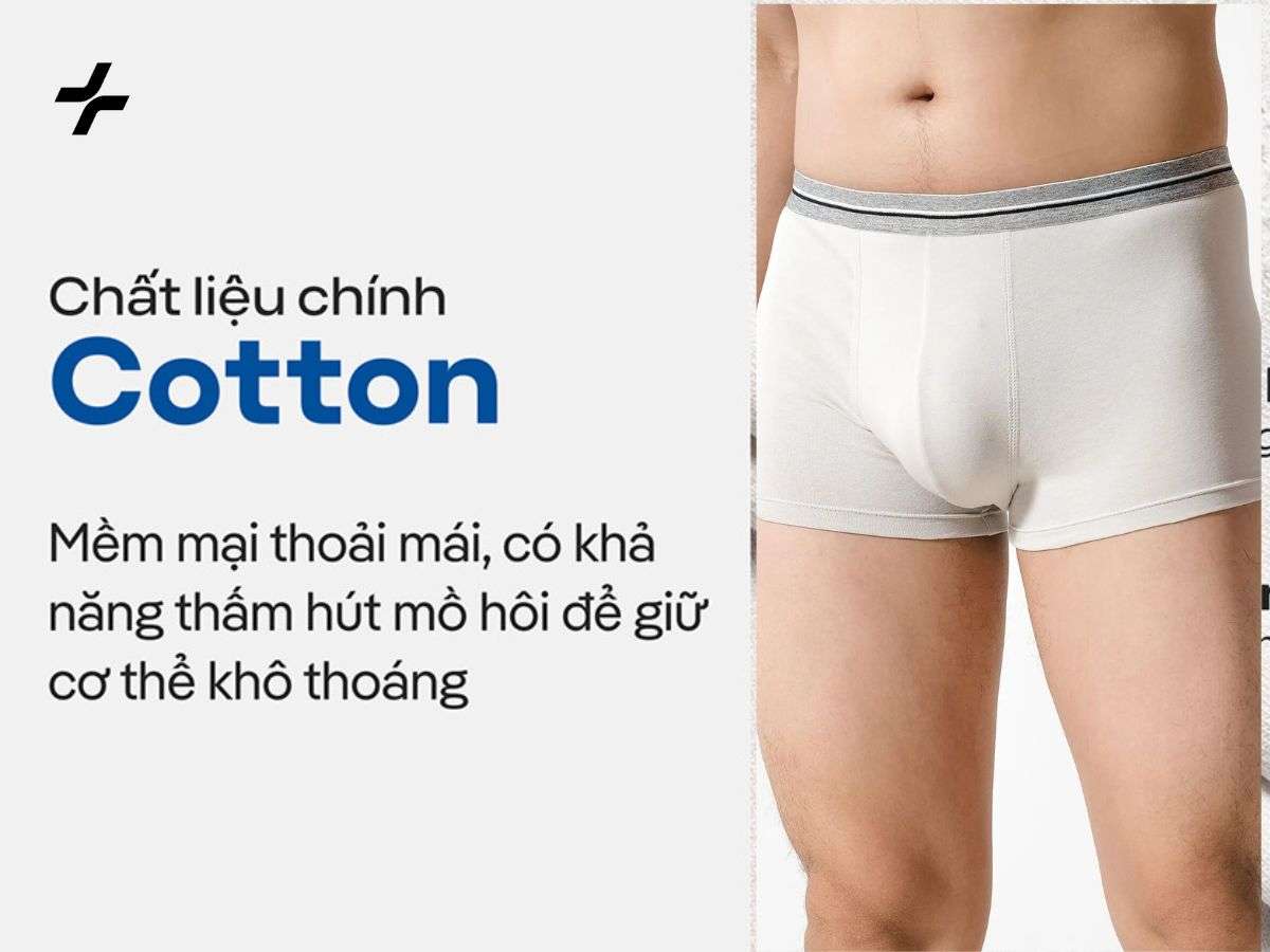 Quần lót chất liệu cotton