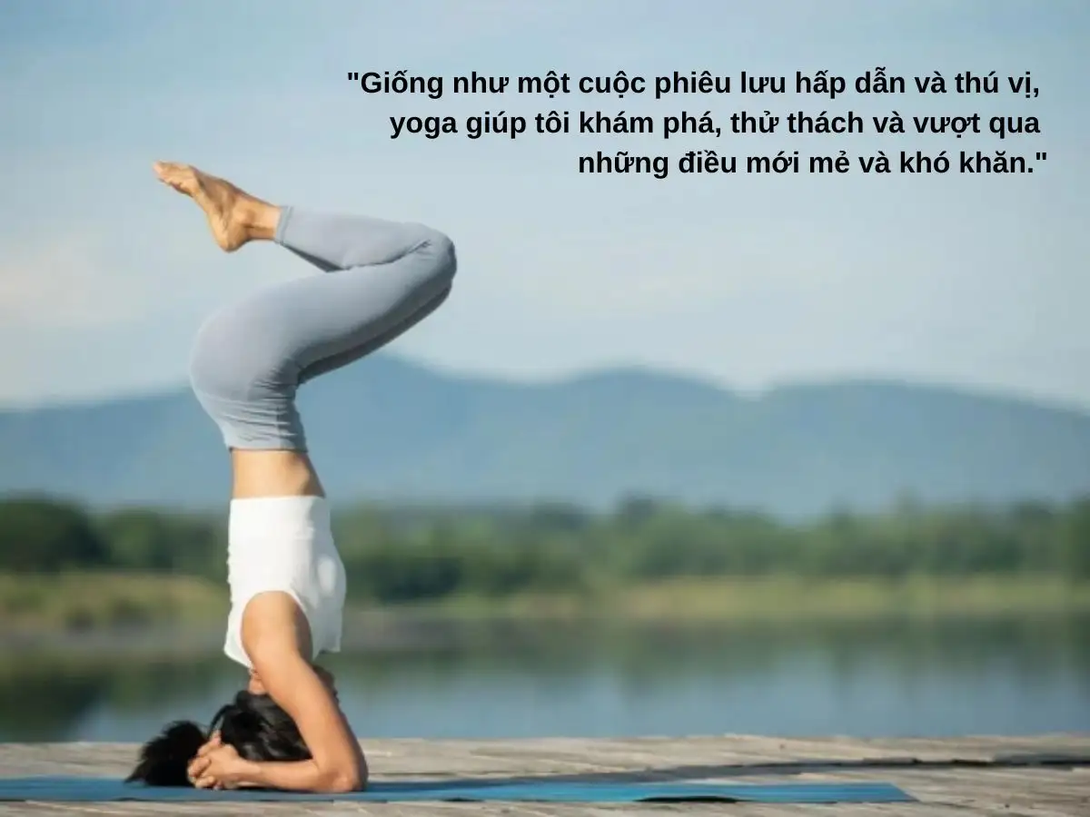 Những stt yoga hay truyền cảm hứng
