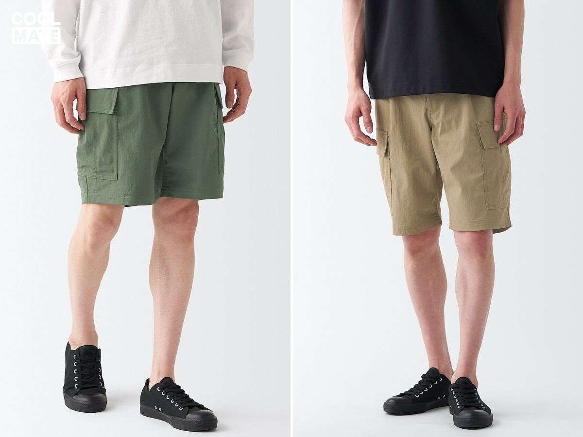 Quần short túi hộp nam tính, phong cách khỏe khoắn và tiện lợi