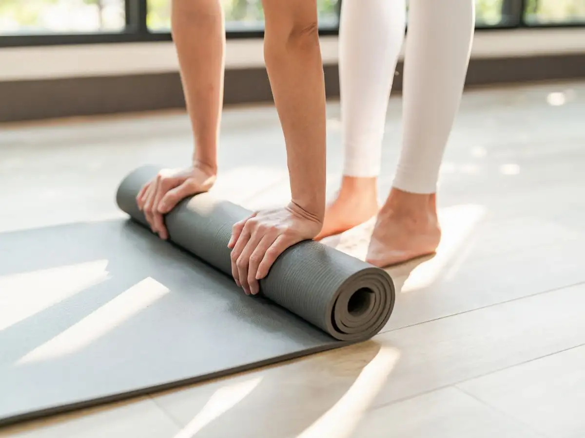 Nên chọn thảm có độ bám tốt để tăng sự an toàn