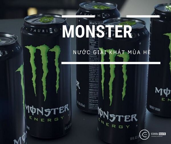 Monster Energy là một trong những nhãn hiệu nước vô cùng đình đám của Mỹ