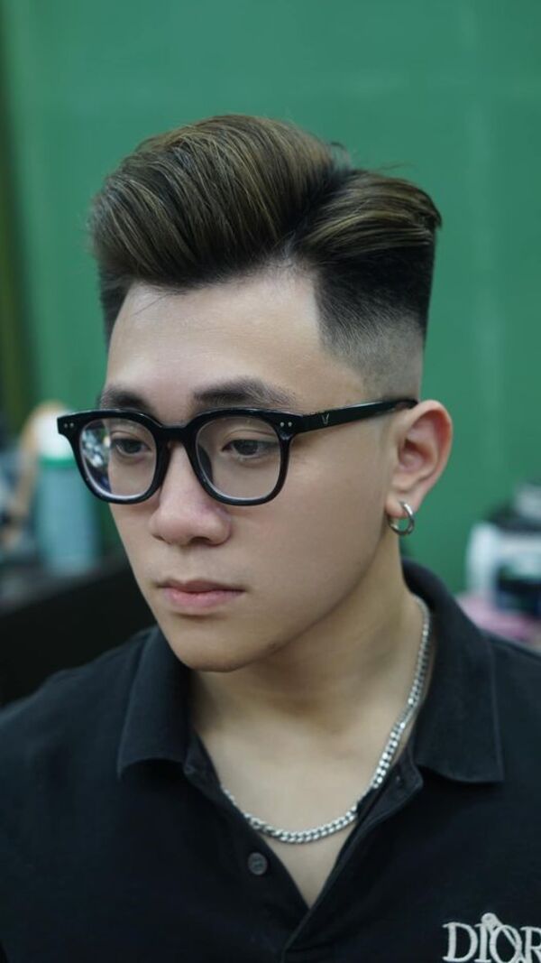 Cắt tóc tại barber shop Hà Nội - MINH THU Barber shop (Nguồn: Fanpage MINH THU Barber shop)