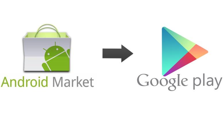Android Market trở thành Google Play (Nguồn: Pocketnow) 