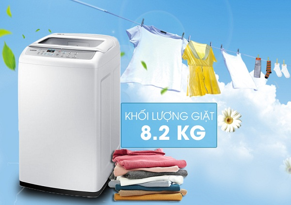 Giặt đúng khối lượng cho phép giúp quần áo được sạch hơn và bảo quản máy giặt hiệu quả hơn