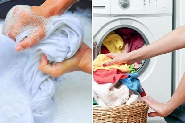 Không giặt quần áo thường sẽ khiến chúng dễ ố