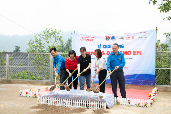 Care&share: Lễ khởi công xây dựng điểm trường Trung Dù, Điện Biên